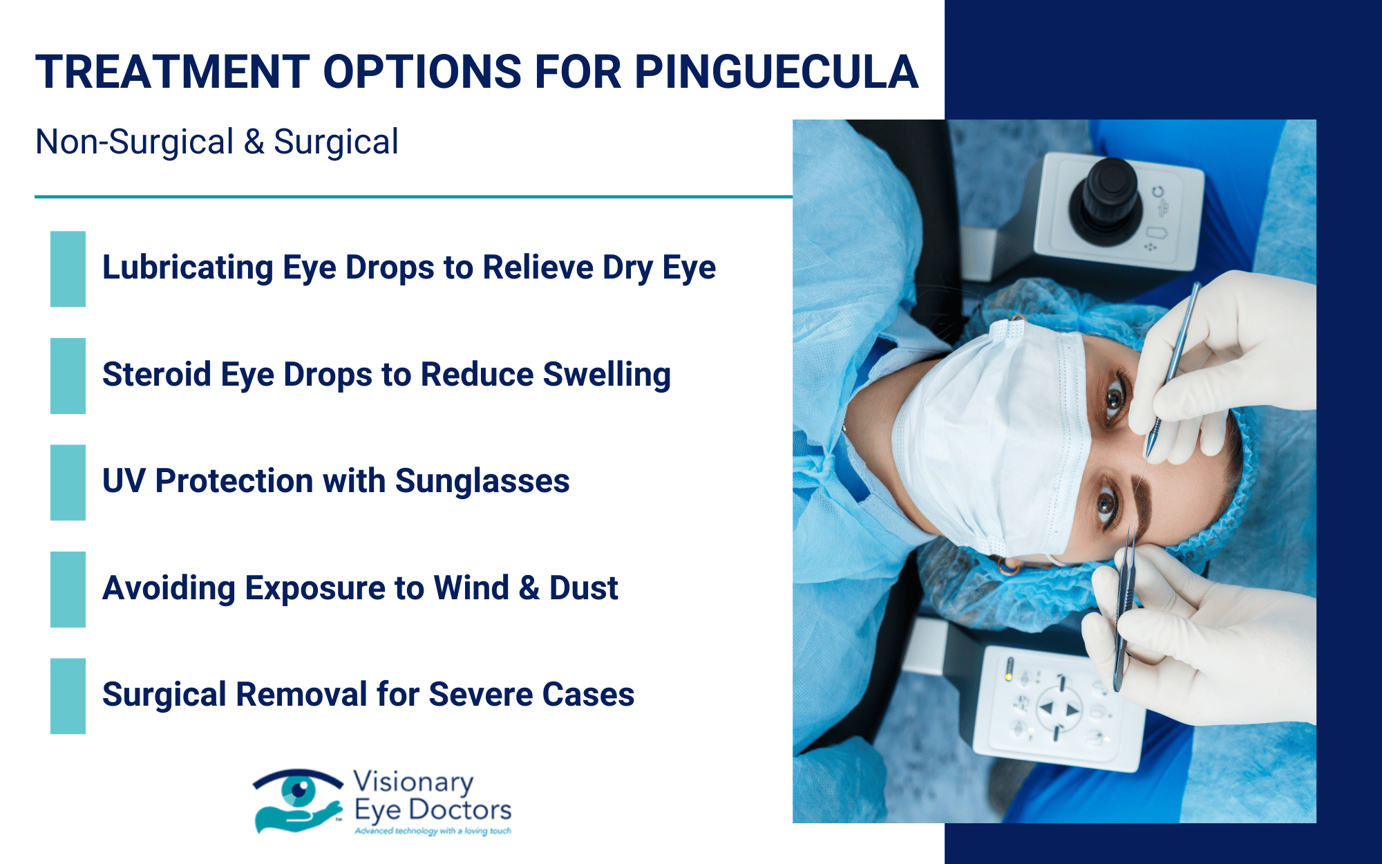 treatment options for pinguecula